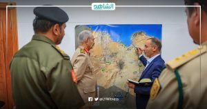 المشير حفتر: كافة الإمكانات متاحة لصيانة خط مياه النهر الصناعي (أجدابيا- الزويتينة)