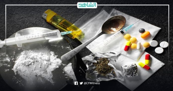 المخدرات في ليبيا