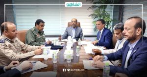 “الكوني” يبحث مكافحة الهجرة غير الشرعية مع مسؤولي الأجهزة الأمنية الليبية