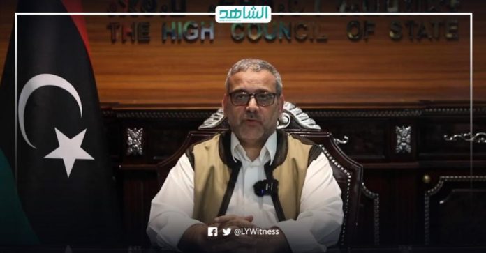 رئيس مجلس الدولة الاستشاري الليبي خالد المشري