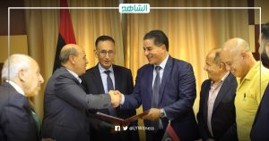 وزير الاقتصاد يعتمد السجل الاستثماري والتجاري للشركة الليبية الإسبانية لصيانة الطائرات