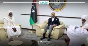 “الكوني” يؤكد لأعيان قبيلة التبو اهتمام المجلس الرئاسي بالجنوب الليبي