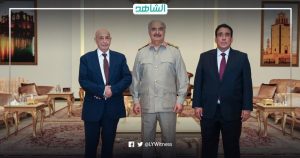ليبيا.. حفتر وعقيلة والمنفي يتفقون على عدم المشاركة في لجان إلا في الإطار الوطني