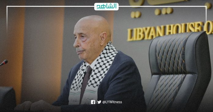 رئيس مجلس النواب الليبي عفيلة صللح