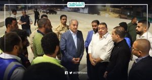 “حفتر” يتفقد مواقع إنشاء الجسور في مدينة بنغازي