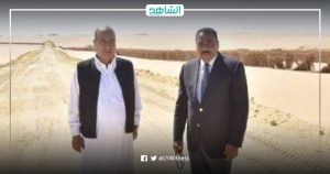 طريق جديد يربط بين سيوة المصرية ومدينة الكفرة الليبية
