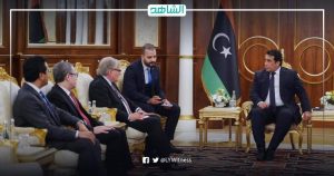 المنفي لـ المبعوث الأمريكي: مبادرة باتيلي ستسهم في معالجة حالة الانسداد السياسي بليبيا