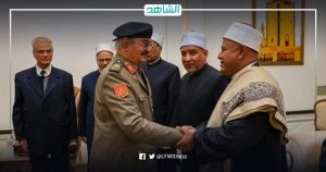 القائد العام للجيش الليبي يستقبل وفدا من الأزهر الشريف
