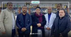 عقيلة صالح يبحث مستجدات الأوضاع السياسية الليبية مع أعضاء بمجلس الدولة