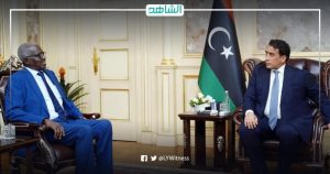 رئيس المجلس الرئاسي الليبي يتلقى رسالة من رئيس مجلس السيادة السوداني