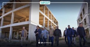 رئيس الحكومة الليبية المكلفة يتفقد المواقع المستهدفة بالصيانة والتطوير بمدينة درنة