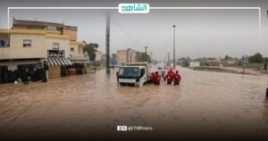 مديرية أمن شحات الليبية تحذر من انهيار طرق تضررت من العاصفة دانيال