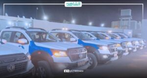 القوات المسلحة الليبية تسلم الحرس البلدي الدفعة الثانية من المركبات الآلية