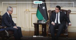 رئيس المجلس الرئاسي يبحث مع السفير الفرنسي خطوات التسوية السياسية في ليبيا