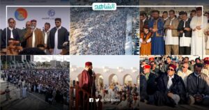 ليبيا “موحدة” تحتفل بعيد الفطر.. المشير حفتر يشارك في “الزي الوطني” والمنفي في درنة