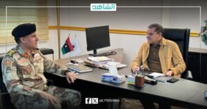 دبيبة يتابع مع النمروش الأوضاع الأمنية بمعبر رأس اجدير