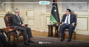 المنفي وسفير فرنسا يبحثان تطورات الوضع الأمني والسياسي في ليبيا