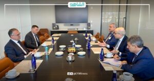 الكبير يبحث مع بنك “نيويورك ميلون” جهود مكافحة غسل الأموال وتمويل الإرهاب