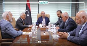 “اللافي” يبحث الوضع الأمني بمدينة غدامس