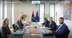 مباحثات ليبية أوروبية بشأن رفع الحظر الجوي