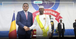 “دبيبة” يشارك في مراسم تنصيب “ديبي” ويؤكد أهمية التعاون بين ليبيا وتشاد