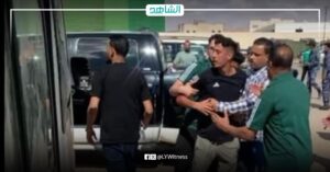 هجوم بالأسلحة البيضاء على بعثة نادي الخمس بطرابلس.. وإصابة 9 لاعبين