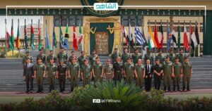 وفد الجيش الوطني الليبي يزور كلية القادة والأركان المصرية