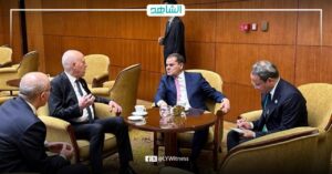 دبيبة يبحث مع الرئيس التونسي إجراءات إعادة فتح معبر رأس جدير