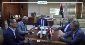 مباحثات ليبية صينية لبحث تعزيز التعاون في مشروعات البنية التحتية
