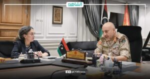 “خوري” تبحث مع “الحداد” الوضع الأمني في ليبيا وتوحيد المؤسسات الأمنية
