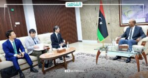 سفير اليابان يؤكد لـ”الكوني” رغبة بلاده لعودة شركاتها للعمل في ليبيا