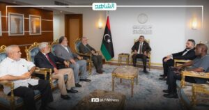 تكالة يلتقي وفداً من أعيان وحكماء جنزور ويطلع على جهودهم بملف المصالحة الوطنية