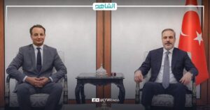 ليبيا.. بلقاسم حفتر يبحث مع وزير الخارجية التركي سبل تطوير التعاون بين البلدين