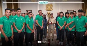 “حفتر” يهنئ مجلس إدارة ولاعبي نادي النصر بالتتويج ببطولة الدوري الليبي الممتاز