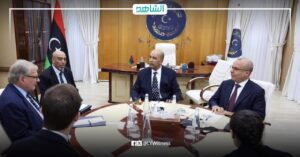 الكوني واللافي يبحثان مع المبعوث الأمريكي معالجة الانسداد السياسي بليبيا