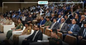 حماد وقيادات أمنية يشاركون في مؤتمر الجامعات حول المؤسسة العسكرية الليبية