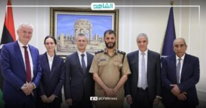 مباحثات ليبية ألمانية لمكافحة الهجرة غير الشرعية