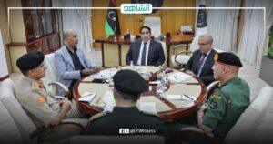 المنفي يبحث مع رئاسة أركان حكومة الوحدة تداعيات إغلاق حقل الشرارة