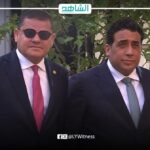 محمد المنفي وعبدالحميد دبيبة