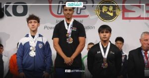 رباع ليبي يحرز بطولة العالم للشباب للقوة البدنية ويسجل رقماً قياسياً جديداً