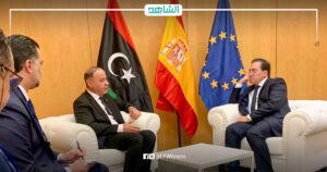 مباحثات ليبية إسبانية لتعزيز التعاون السياسي وزيادة حجم التبادل التجاري