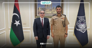 القائم بالأعمال الأمريكي يبحث مع “الطرابلسي” الأوضاع الأمنية بليبيا