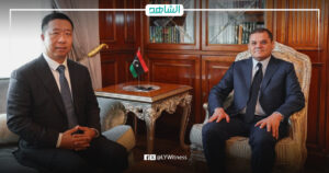 “دبيبة” يبحث تعزيز التعاون بين ليبيا والصين