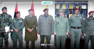 محادثات ليبية جزائرية بشأن تعزيز التعاون العسكري بين البلدين