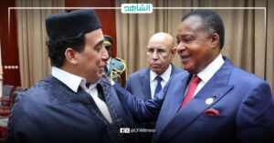 رئيس المجلس الرئاسي يبحث مع رئيس الكونغو ملف المصالحة الوطنية في ليبيا