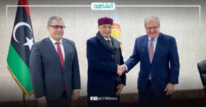 المبعوث الأمريكي يؤكد لرئيس مجلس النواب دعم بلاده لعملية البعثة الأممية السياسية بليبيا