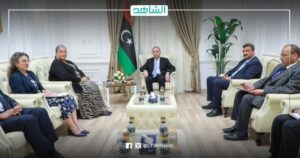 “الباعور” يستقبل “تيتيه” بطرابلس ويؤكد استعداد الخارجية لتسهيل مهام البعثة الأممية