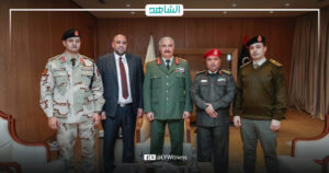 المشير حفتر يبحث تقدم مشروع الغطاء النباتي ومكافحة التصحر في أجدابيا