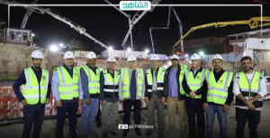 انطلاق أعمال الخرسانة للمرحلة الأولى من “البرج الجنوبي” لقصر المؤتمرات بطرابلس