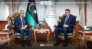 “شكشك” يبحث مع السفير الفرنسي دور ديوان المحاسبة الليبي في تعزيز الشفافية